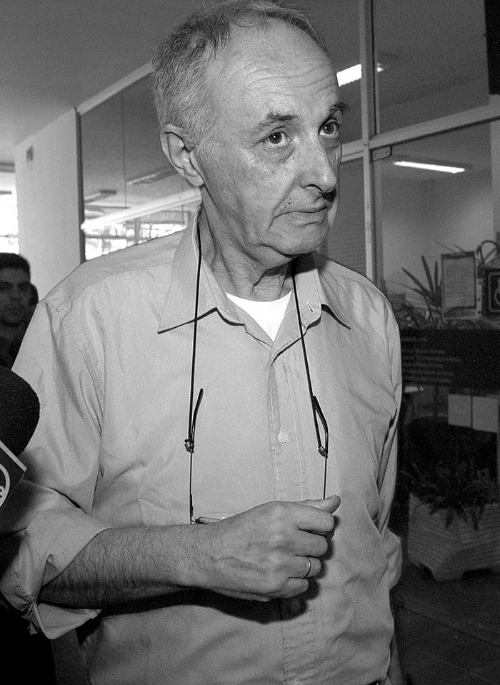 Manuel Cordero, en el Juzado de Santana do Livramento. (archivo, octubre de 2007) · Foto: Sandro Pereyra