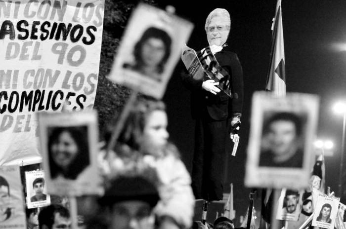 Marcha por el 15º aniversario de los incidentes en el Filtro.  · Foto: Javier Calvelo