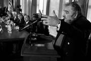 José Mujica, ayer, en el Salón de Fiestas del Palacio Legislativo.