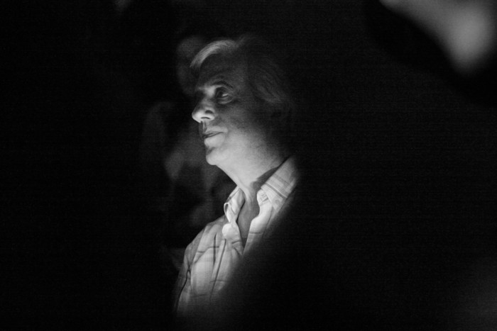 Tabaré Vázquez en el comité de base Cuaró.  (archivo, marzo de 2011 · Foto: Victoria Rodríguez