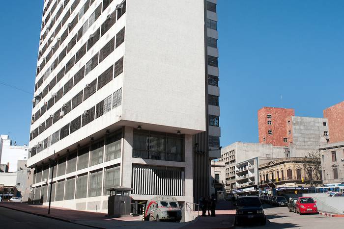 Banco Central del Uruguay, en Montevideo. · Foto: Ricardo Antúnez, adhocFOTOS