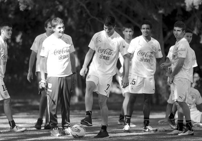 Entrenamiento de la selección sub 17 en Mendoza. (archivo, abril de 2013) · Foto: Adrián Mariotti