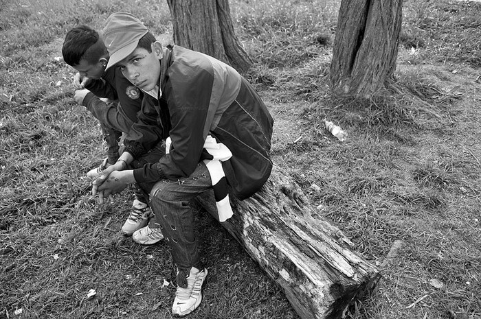 Jornada de integración por derechos de adolescentes, Pelota al Medio y cómo manejarte si te paran, en el Liceo 45, el sábado 24 de agosto .  · Foto: Javier Calvelo