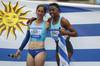María Pía Fernández y Déborah Rodríguez, durante el Sexto Campeonato Sudamericano de Atletismo Sub 23, en la pista de atletismo Darwin Piñeyrúa. (archivo, octubre de 2014))
· Foto: Iván Franco María Pía Fernández y Déborah Rodríguez, durante el Sexto Campeonato Sudamericano de Atletismo Sub 23, en la pista de atletismo Darwin Piñeyrúa. (archivo, octubre de 2014))
· Foto: Iván Franco