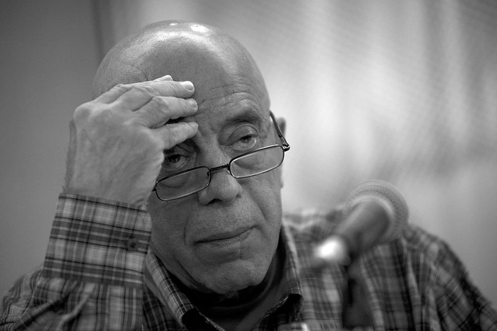 Héctor Amodio Pérez durante la rueda de prensa, el 7 de agosto, en el hotel Sheraton. Foto: Santiago Mazzarovich