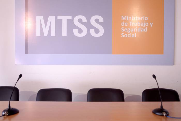 Sala Enrique Erro, Ministerio de Trabajo y Seguridad Social (archivo, enero de 2016). · Foto: Pablo Vignali / adhocFOTOS