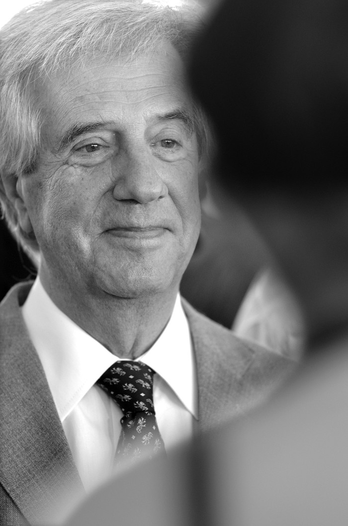 Tabaré Vázquez. Foto: Pablo Vignali (archivo, febrero de 2016).
