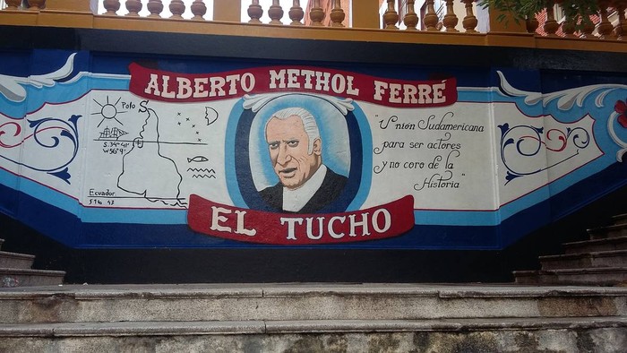 Mural realizado por el Grupo Artístico de Boedo.