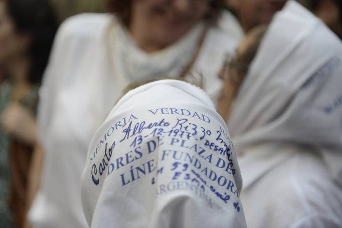 Abuelas de Plaza de Mayo (archivo, marzo de 2016). · Foto:  Santiago Mazzarovich