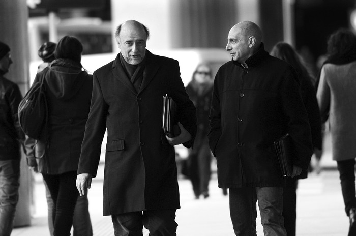 Pablo Mieres y Daniel Radío. Foto: Pablo Vignali (archivo, julio de 2016)