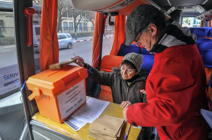 Elecciones internas en el Frente Amplio (archivo, julio de 2016). · Foto: Federico Gutiérrez