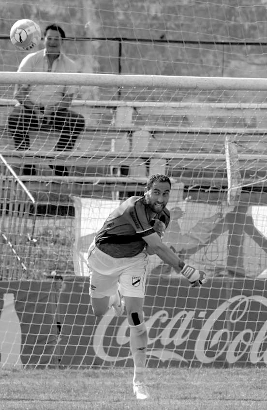 Michael Etulain, el domingo, en el partido Fénix - Danubio en el Parque Capurro, / Foto: Sandro Pereyra