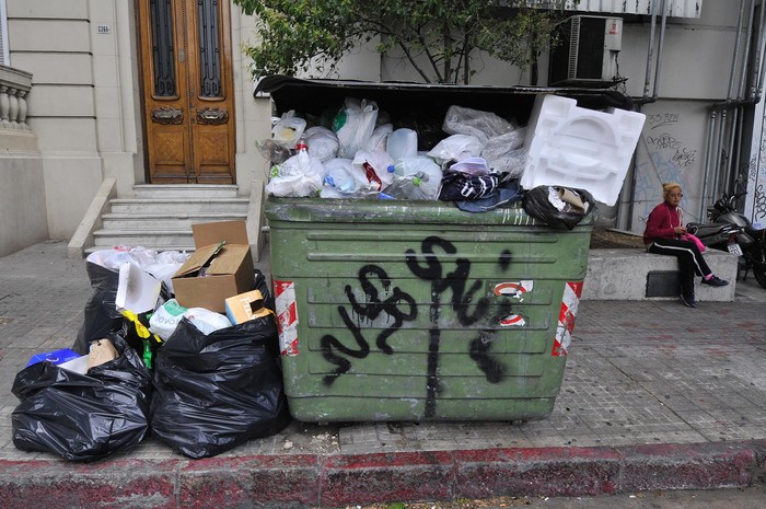 Contenedor (archivo, diciembre 2016). · Foto: Federico Gutiérrez