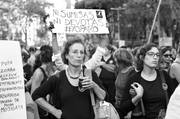 Marcha en el marco del Paro Mundial de Mujeres, el 8 de marzo. Foto: Andrés Cuenca