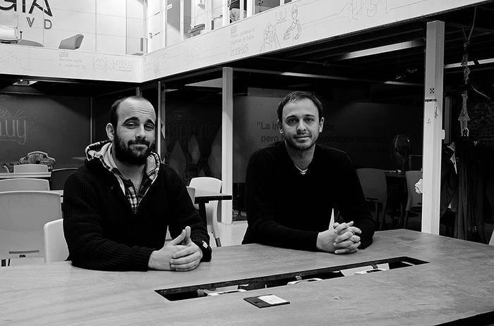 Emilio Delgado y Juan Puig creadores  de INOA. Foto: Alessandro Maradei 