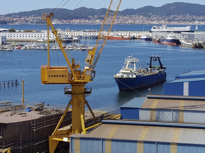 Astillero Cardama, en Vigo, Galicia. · Foto: Cardama