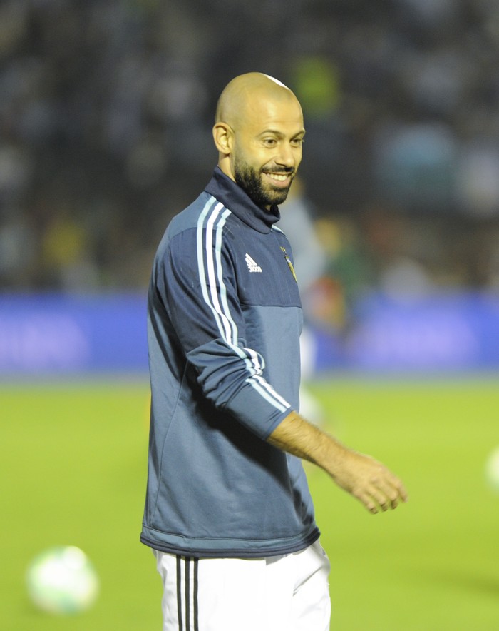 Javier Mascherano, previo a un partido Uruguay - Argentina, en el estadio Centenario. (archivo, agosto de 2017(
 · Foto: Iván Franco