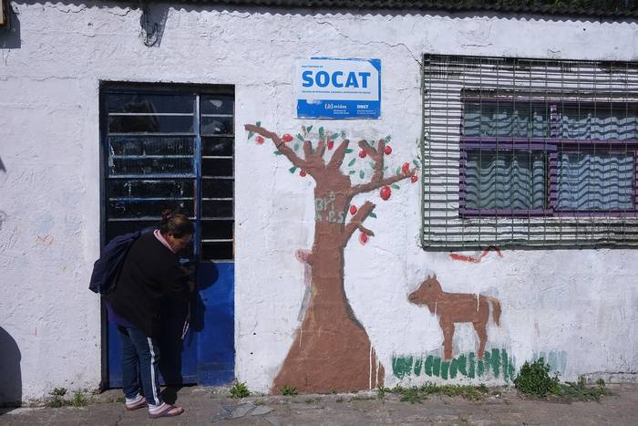 Centro Socat, en el asentamiento Santa María Eugenia, en Carrasco Norte (archivo, octubre de 2017). · Foto: Pablo Vignali