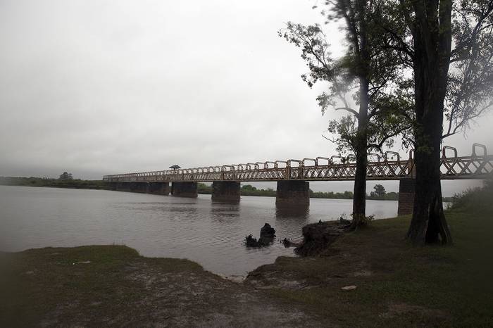 Puente Ferroviario de Paso de los Toros, sobre el Río Negro (archivo, noviembre de 2017). · Foto: Pablo Nogueira