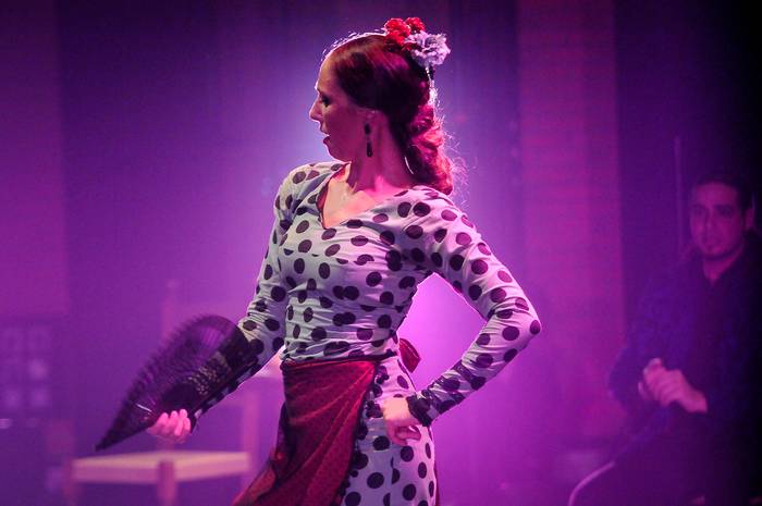 Tatiana Ruiz, en el 1° Festival internacional de Flamenco de Montevideo (archivo, setiembr de 2017) · Foto: Javier Calvelo, adhocFOTOS