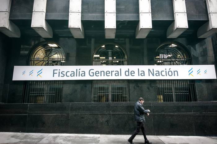 Fiscalía General de la Nación, en la Ciudad Vieja, Montevideo (archivo, diciembre de 2017). · Foto: Javier Calvelo, adhocFOTOS