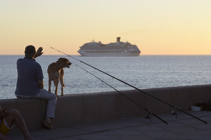 Crucero en Montevideo. (archivo, diciembre de 2017) · Foto: Andrés Cuenca