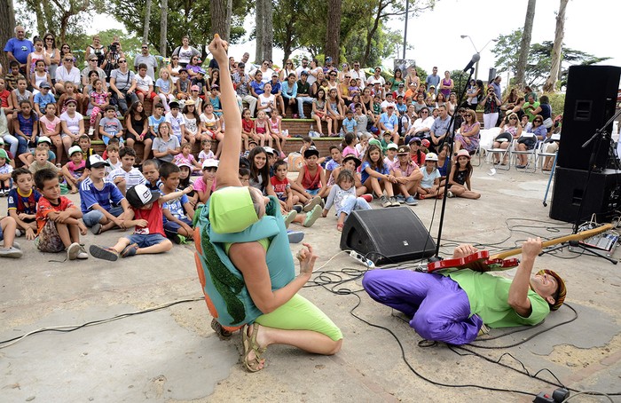 Cierre de Verano Educativo en Atlántida, el 8 de febrero. Foto: Alessandro Maradei