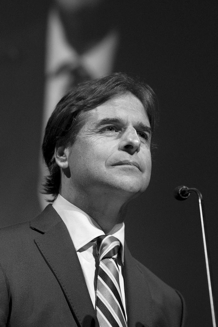 Luis Lacalle Pou (archivo, marzo 2018) · Foto: Ricardo Antúnez