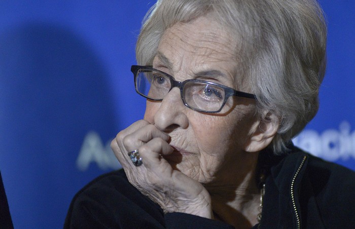 Ida Vitale (archivo, marzo 2019). · Foto: Andrés Cuenca