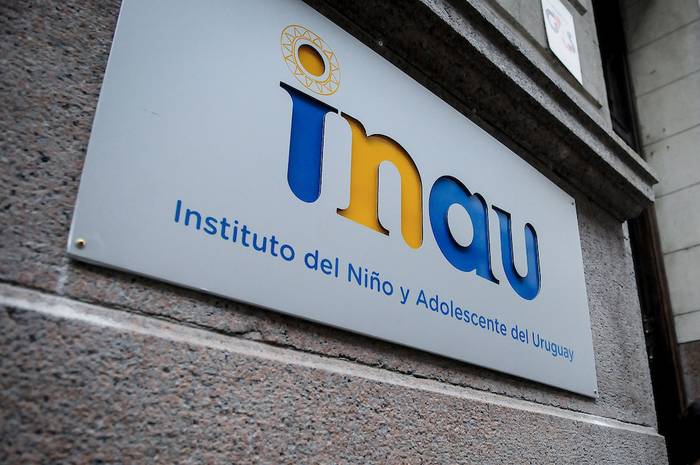 Sede del INAU, en Montevideo (archivo, abril de 2018). · Foto: Javier Calvelo, adhocFOTOS