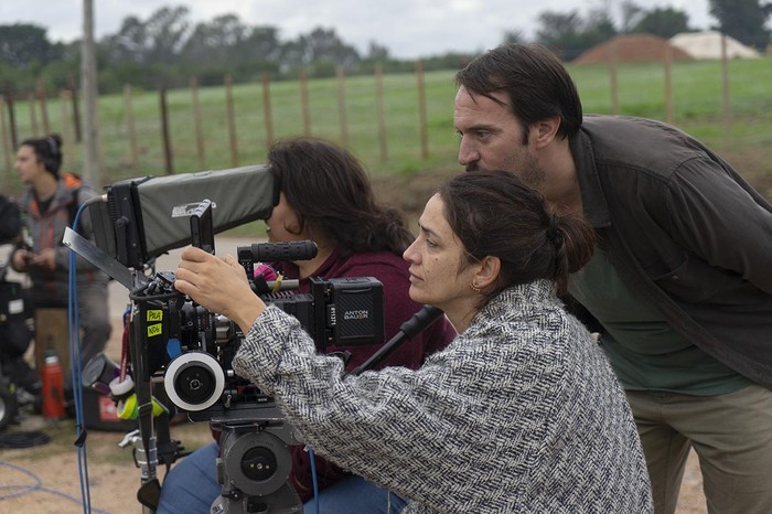 Rodaje de la película uruguaya Mateína (archivo, 2018). · Foto: Mariana Greif