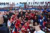 Los jugadores de Nacional tras la victoria y obtención del título del Campeonato Apertura. · Foto: Iván Franco Los jugadores de Nacional tras la victoria y obtención del título del Campeonato Apertura. · Foto: Iván Franco
