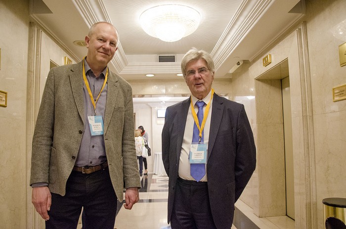 Wolfram Schulz, y Patrick Griffin.

 · Foto: Alessandro Maradei