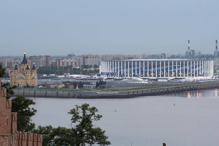 Estadio en Nizhni Novgorod · Foto: Sandro Pereyra