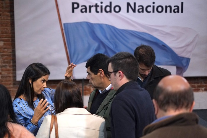 Verónica Álonso luego de la conferencia de prensa · Foto: Pablo Vignali