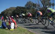 Sexta etapa del Campeonato de ciclismo de invierno de Montevideo, en el Parque Batlle
