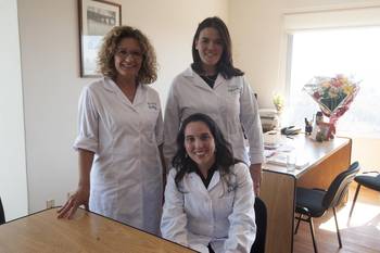 Mara Castro, Victoria Lafluf y Natalia Cristoforone. Mara Castro, Victoria Lafluf y Natalia Cristoforone.