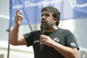 Óscar Andrade (archivo, octubre de 2018). Óscar Andrade (archivo, octubre de 2018).