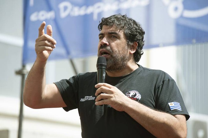 Óscar Andrade (archivo, octubre de 2018). · Foto: Santiago Mazzarovich