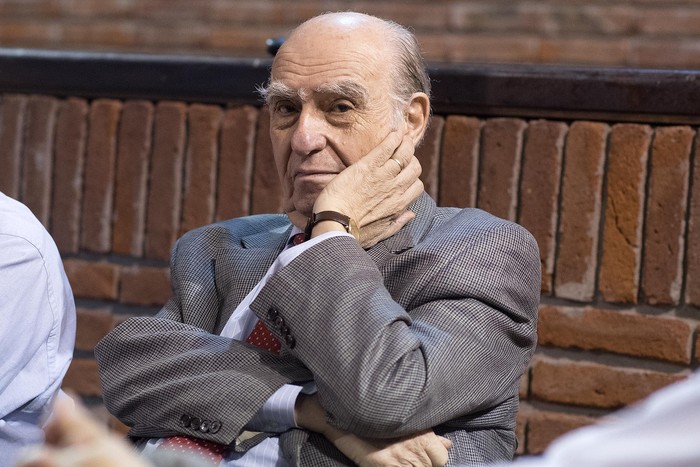 Julio María Sanguinetti (archivo, noviembre 2018). · Foto: Ricardo Antúnez