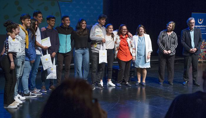 Ceremonia de premiación del Concurso Ideas que Viajan. · Foto: Pablo Vignali