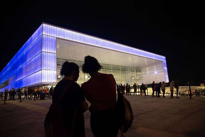 Inauguración del Antel Arena, el 12 de noviembre de 2018. · Foto: Andrés Cuenca