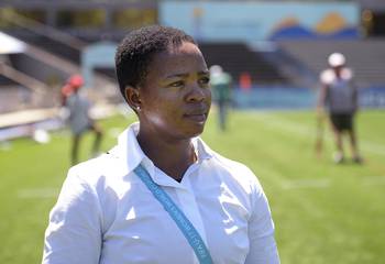 Simphiwe Dludlu, directora técnica de Sudáfrica. Simphiwe Dludlu, directora técnica de Sudáfrica.