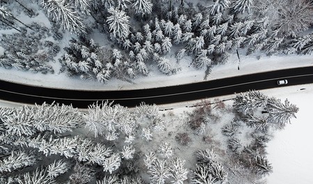 Bosque nevado, el viernes, en la región de los Montes Metálicos, cercano a Geyer, Alemania. · Foto: Jan Woitas Bosque nevado, el viernes, en la región de los Montes Metálicos, cercano a Geyer, Alemania. · Foto: Jan Woitas