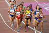 Final de los 1500 metros de atletismo femenino en la Villa Deportiva Nacional, en los Juegos Panamericanos de Lima 2019.
Final de los 1500 metros de atletismo femenino en la Villa Deportiva Nacional, en los Juegos Panamericanos de Lima 2019.