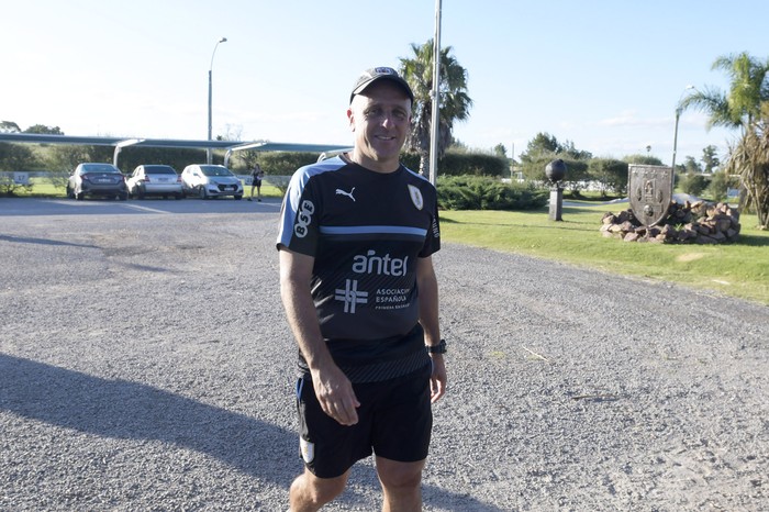 Fabián Coito, en el Complejo Uruguay Celeste. (archivo, enero de 2019) · Foto: Sandro Pereyra