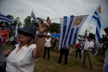 Movilización de Un Solo Uruguay (archivo, enero 2019) · Foto: Santiago Mazzarovich Movilización de Un Solo Uruguay (archivo, enero 2019) · Foto: Santiago Mazzarovich