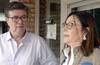 Hebert Benítez y Cristina Ochoviet. Hebert Benítez y Cristina Ochoviet.