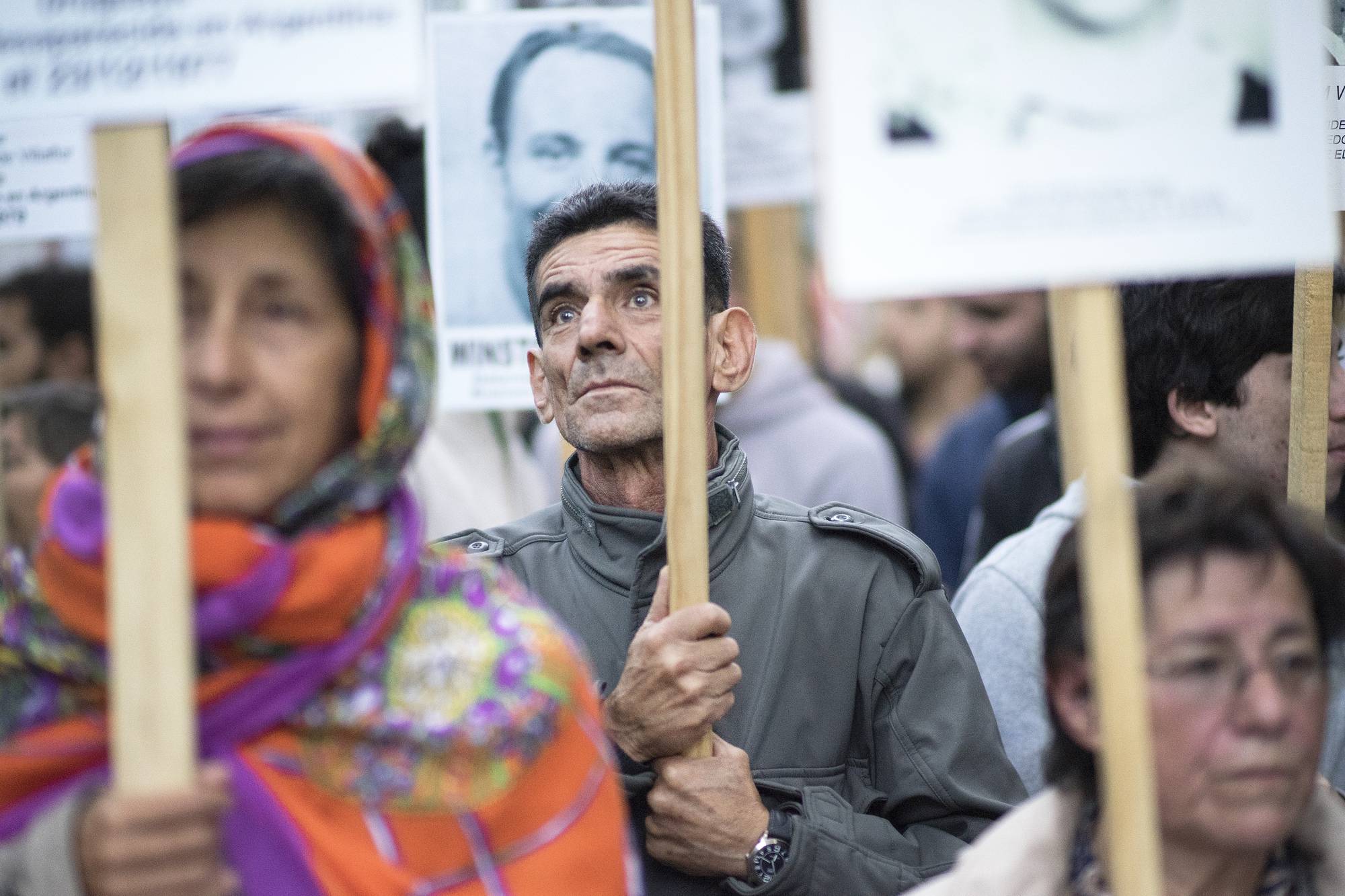 Concentración por la democracia y contra la impunidad, el jueves.
