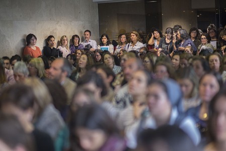 Lanzamiento de la “Guía para la atención a niñas y niños de 0 a 3 años en situación de violencia”, el 3 de mayo.
· Foto: Mariana Greif Lanzamiento de la “Guía para la atención a niñas y niños de 0 a 3 años en situación de violencia”, el 3 de mayo.
· Foto: Mariana Greif